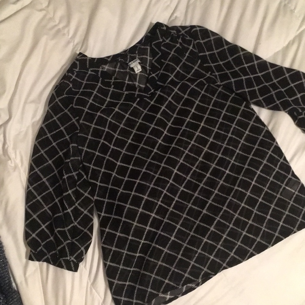 Sheer blouse